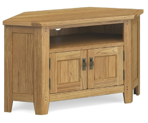 Abbey oak corner unit with - tv,