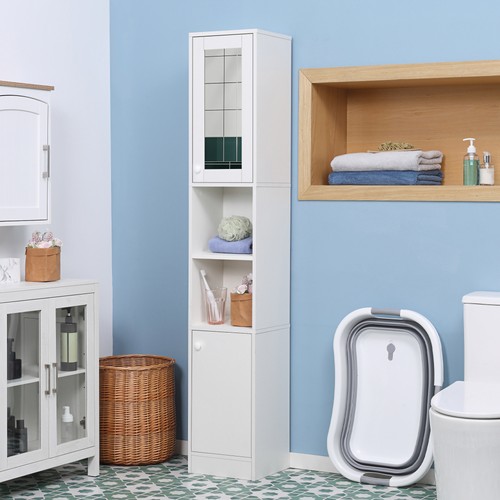 Tall bathroom storage cabinet - bathroom,