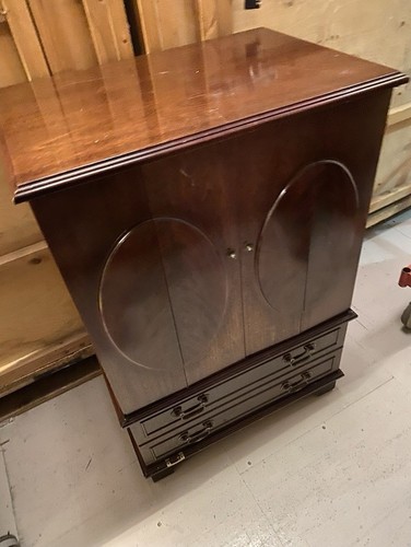 Antique cabinet art deco - antique, tv