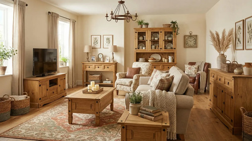 Corona waxed pine solid wood - corona,
